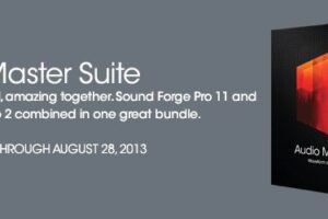 Suite Savings on Sound Forge Pro 11 and SpectraLayers Pro 2​