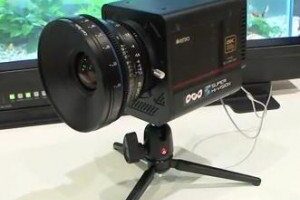 8K Ultra HD compact camera and H.265 encoder developed by NHK
