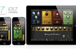 New AmpliTube® release for iPhone, iPad adds iOS 7 support