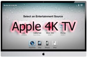 Apple will be releasing its own 4K set?