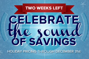 Two weeks left to save!