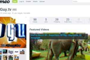 Keep Connect3D with 3DGuy via Vimeo & DailyMotion