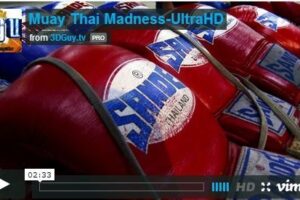 Muay Thai Madness Sony PXW-Z100 -4K UltraHD