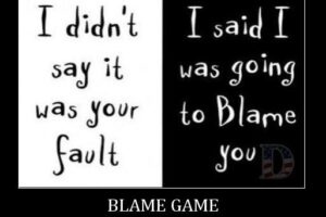The 3D Blame Game – Part 2