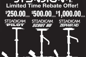 Save Up to $1000 on Select Steadicam Rigs!​