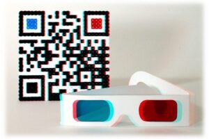 QR Codes Secures 3D Display