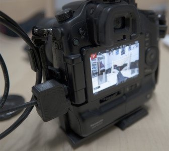 GH4 HDMI Protector for use with Battery Grip-04-s