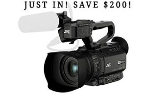 JUST WENT LIVE:  JVC GY Series 4K Camcorders Save $200!