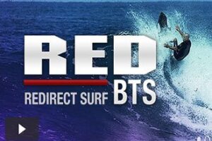 RED and surfer LAUNCH REDirect surf 2015