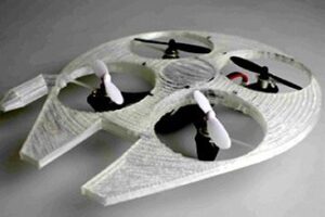 3D Printed Star Wars Millennium Falcon Drone