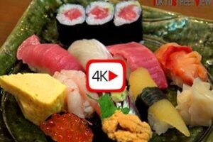 Watch: 4K Videos of Sushi Art, Shimokitazawa, Shinjuku and More