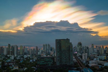 Clouds over Bangkok