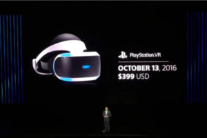 Sony E3 Announces Launch Date for VR System