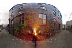 GRAFFITI ALLEY – 360 Short Film by FOUR ELEVEN Starring Ann Pirvu