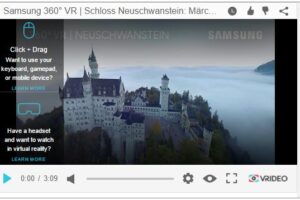 Your Daily VR Fix, Today: Samsung 360 ° VR | Neuschwanstein Castle: Enchanted Eagle Perspective