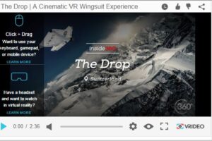 Your Daily VR Fix, Today: The Drop | A Cinematic VR Wingsuit Experience