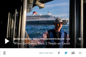 Your Daily 360 VR Fix: When the Queen Mary 2 Needs an Escort