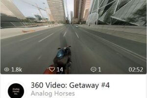 Your Daily Explore 360 VR Fix: 360 Video: Motorcycle Getaway #4