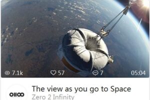 Your Daily Explore 360 VR Fix: The View As You Go To Space