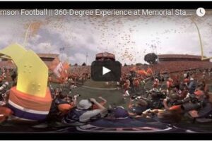 Your Daily Explore 360 VR Fix: Clemson Football || 360-Degree Experience at Memorial Stadium