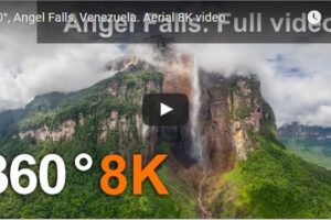 Your Daily Explore 360 VR Fix: 360°, Angel Falls, Venezuela. FULL Aerial 8K video