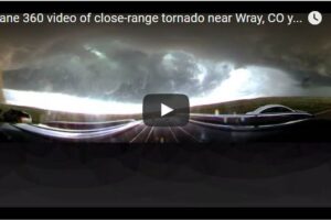 Your Daily Explore 360 VR Fix: Insane 360 video of close-range tornado near Wray, CO
