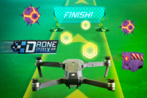 First AR Game for Drones Drops for DJI Users