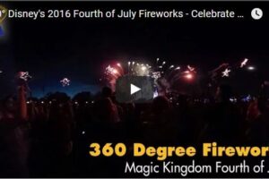 Your Daily Explore 360 VR Fix: 360° Disney’s 2016 Fourth of July Fireworks – Celebrate America Concert in the Sky