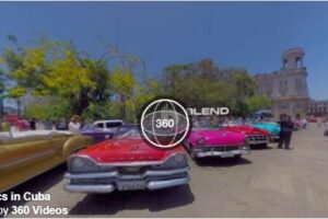 Your Daily Explore 360 VR Fix: Cadillacs in Cuba 360 Blend Media
