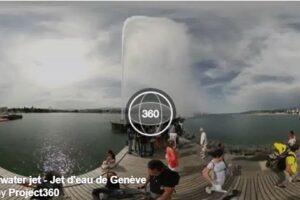 Your Daily Explore 360 VR Fix: The Shores of Lac Léman Next to Geneva’s Famous Jet d’Eau Weekend of Live 360