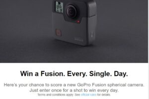 Who Wants A FREE GoPro Fusion?