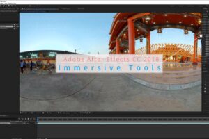 Where to Find the Immersive Tools in After Effects CC 2018