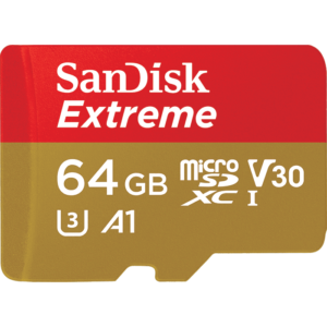 Recommended MicroSD Card for use with the Fusion 360 camera