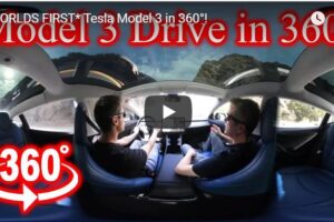 Your Daily Explore 360 VR Fix: *WORLDS FIRST* Tesla Model 3 in 360°!