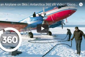 Your Daily Explore 360 VR Fix: Fly an Airplane on Skis | Antarctica 360 VR Video | Discovery TRVLR