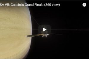 Your Daily Explore 360 VR Fix: NASA VR: Cassini’s Grand Finale (360 view)