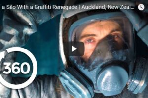 Your Daily Explore 360 VR Fix: Tag a Silo With a Graffiti Renegade | Auckland, New Zealand 360 VR Video | Discovery TRVLR