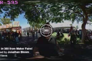 Your Daily Explore 360 VR Fix: Jonathan Bloom at the San Mateo Maker Faire