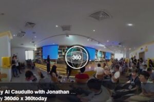Your Daily Explore 360 VR Fix: 360Today Al Caudullo with Jonathan Winbush at VeeR Global Creators Conference 2018
