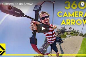 Your Daily Explore 360 VR Fix: 360° Camera on an Arrow!