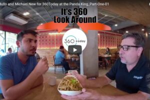 Your Daily Explore 360 VR Fix: Al Caudullo and Michael New for 360Today at the Panda King_Part-Two