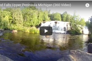 Your Daily Explore 360 VR Fix: Bond Falls Upper Peninsula Michigan (360 Video)