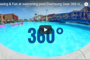 Your Daily Explore 360 VR Fix: Relaxing & Fun at swimming pool [Samsung Gear 360 video VR Box]