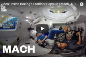 Your Daily Explore 360 VR Fix: 360 Video: Inside Boeing’s Starliner Capsule | Mach | NBC News