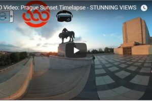 Your Daily Explore 360 VR Fix: 360 Video: Prague Sunset Timelapse – STUNNING VIEWS