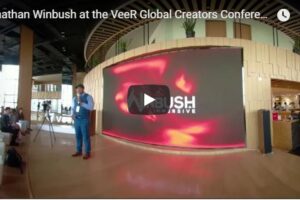 Your Daily Explore 360 VR Fix: Jonathan Winbush at the VeeR Global Creators Conference with Al Caudullo