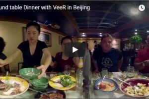 Your Daily Explore 360 VR Fix: Round table Dinner with VeeR in Beijing
