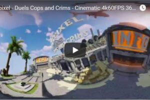 Your Daily Explore 360 VR Fix: Hypixel – Duels Cops and Crims – Cinematic 4k60FPS 360 Video ( Virtual Reality )