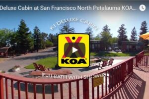 Your Daily Explore 360 VR Fix: K1 Deluxe Cabin at San Francisco North Petalauma KOA – 360 Video Tour