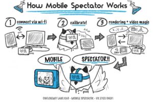 Today’s 360 VR Buzz: Owlchemy Labs Develop an AR Spectator Camera Called Mobile Spectator